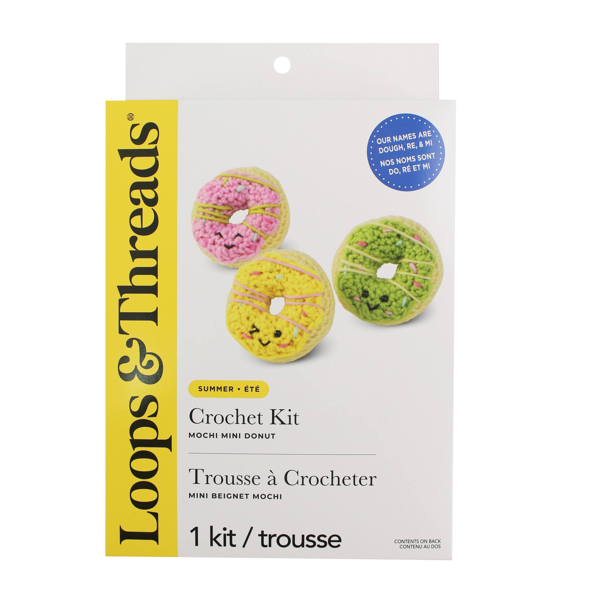 Summer Mochi Mini Donuts Crochet Kit by Loops & Threads®